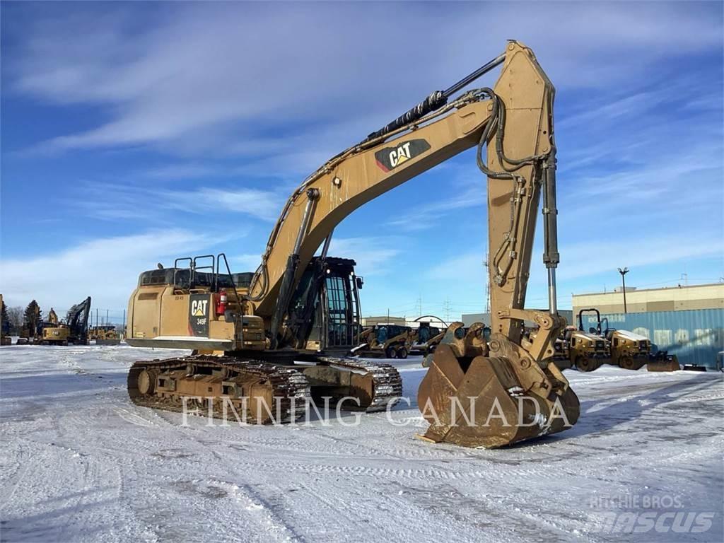 CAT 349F Pelle sur chenilles