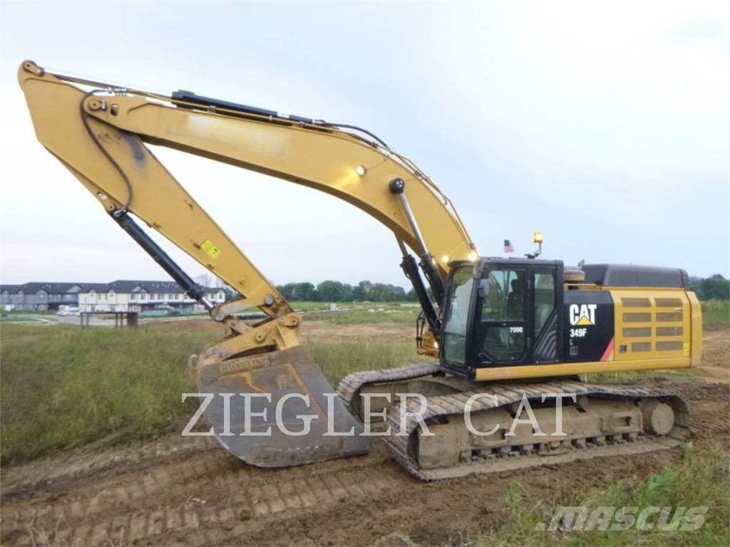 CAT 349F Pelle sur chenilles
