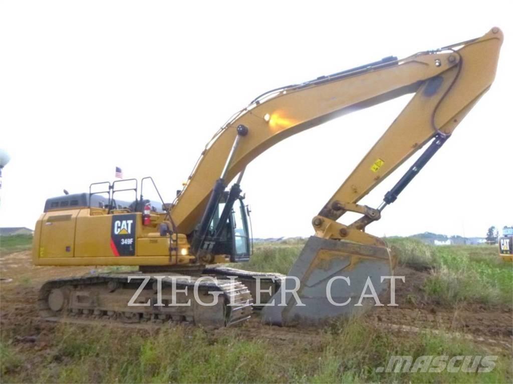 CAT 349F Pelle sur chenilles