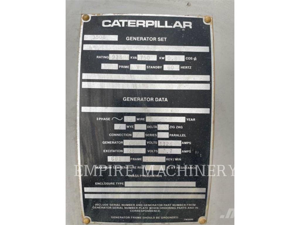 CAT 3508 Générateurs diesel