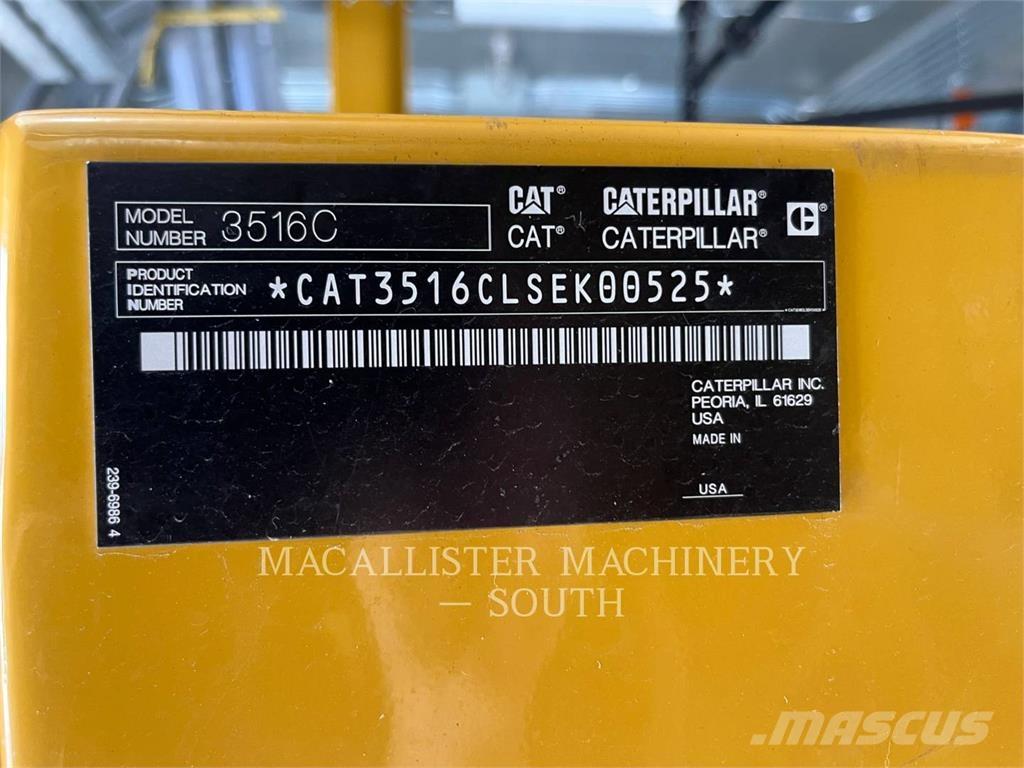 CAT 3516C-HD Générateurs diesel