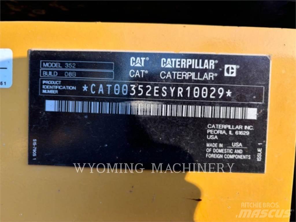CAT 352 Pelle sur chenilles