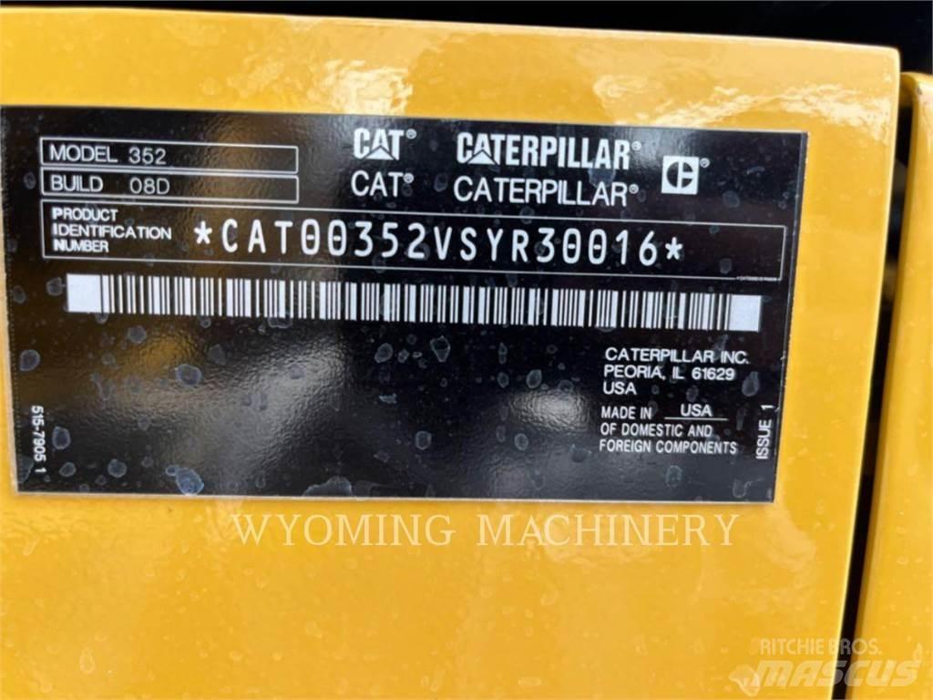 CAT 352 Pelle sur chenilles