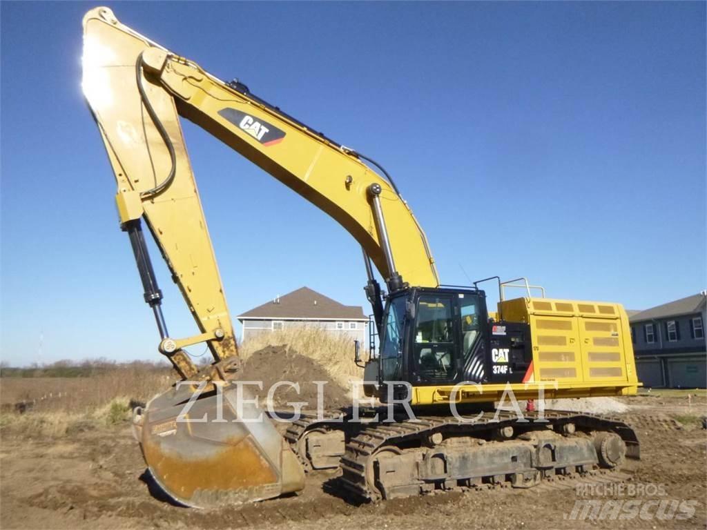 CAT 374F Pelle sur chenilles
