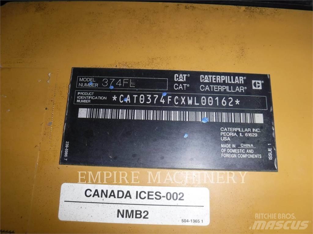 CAT 374FL Pelle sur chenilles