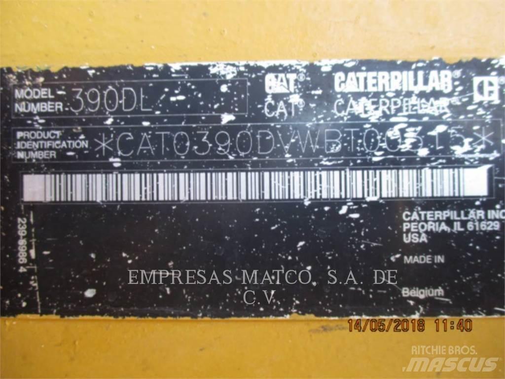 CAT 390DL Pelle sur chenilles