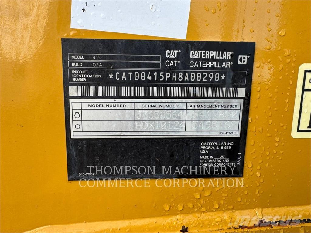 CAT 415 Tractopelle