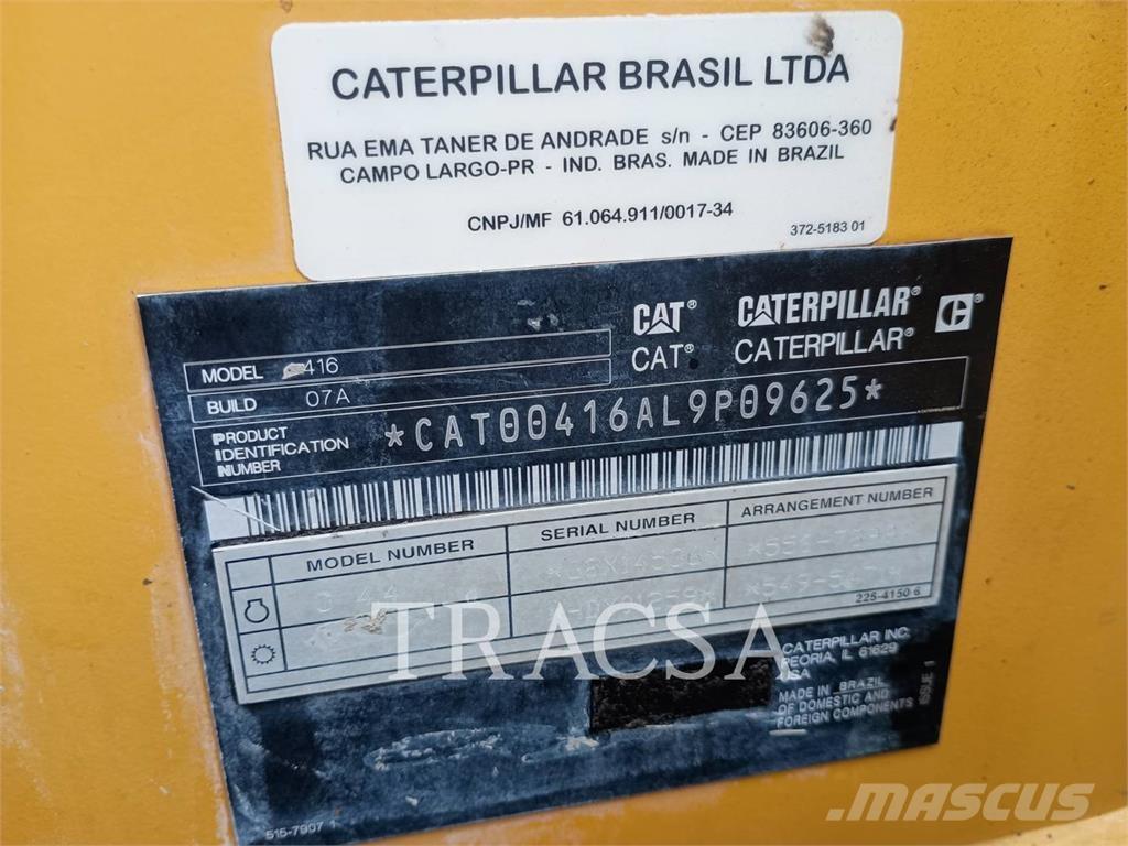 CAT 416 Tractopelle