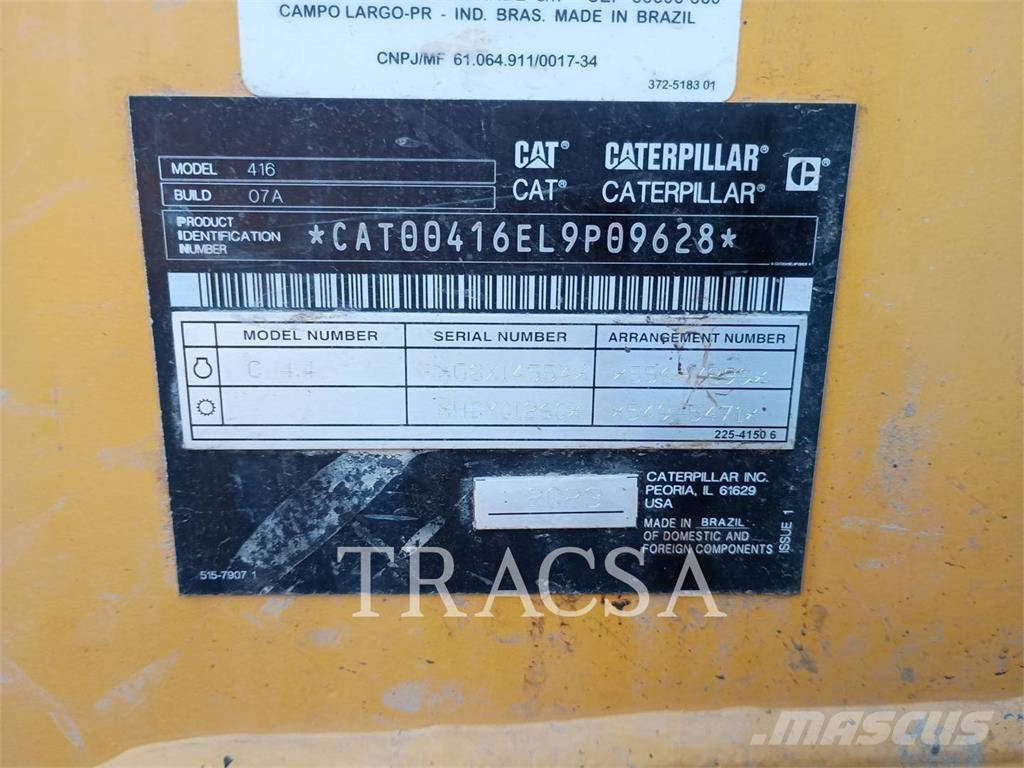 CAT 416 Tractopelle