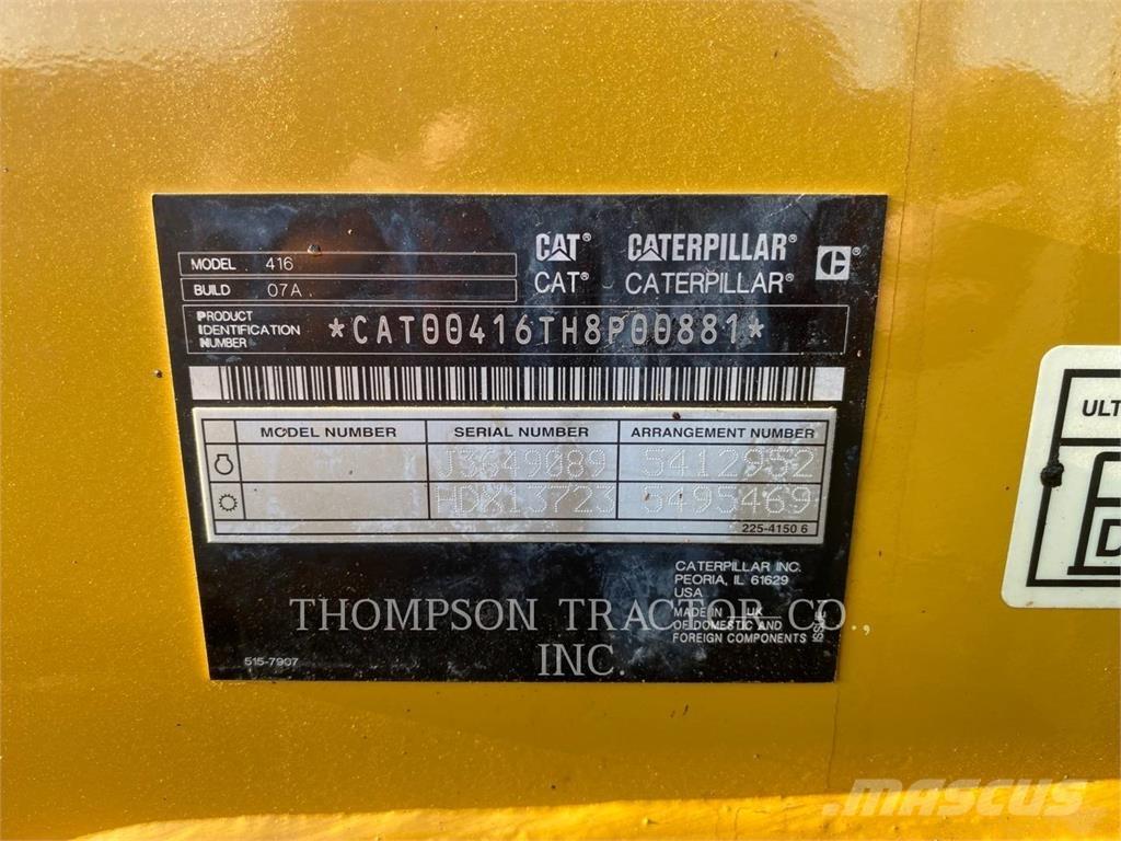 CAT 416 Tractopelle