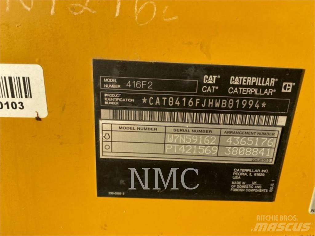 CAT 416F2 Tractopelle