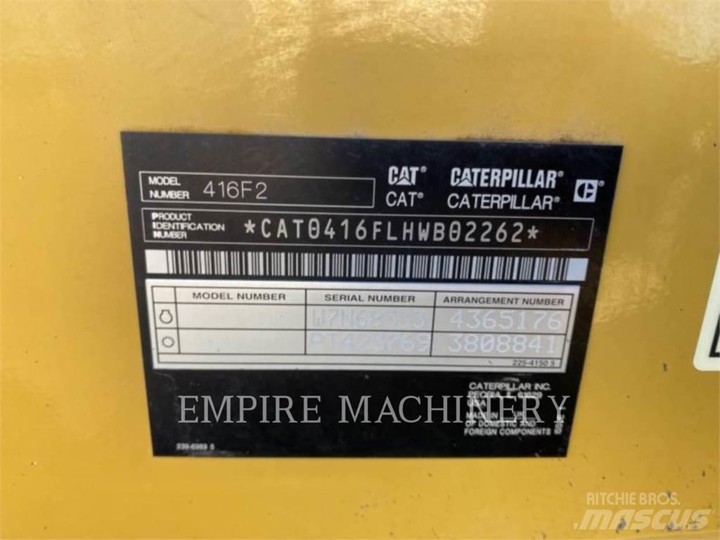 CAT 416F2 4EO Tractopelle