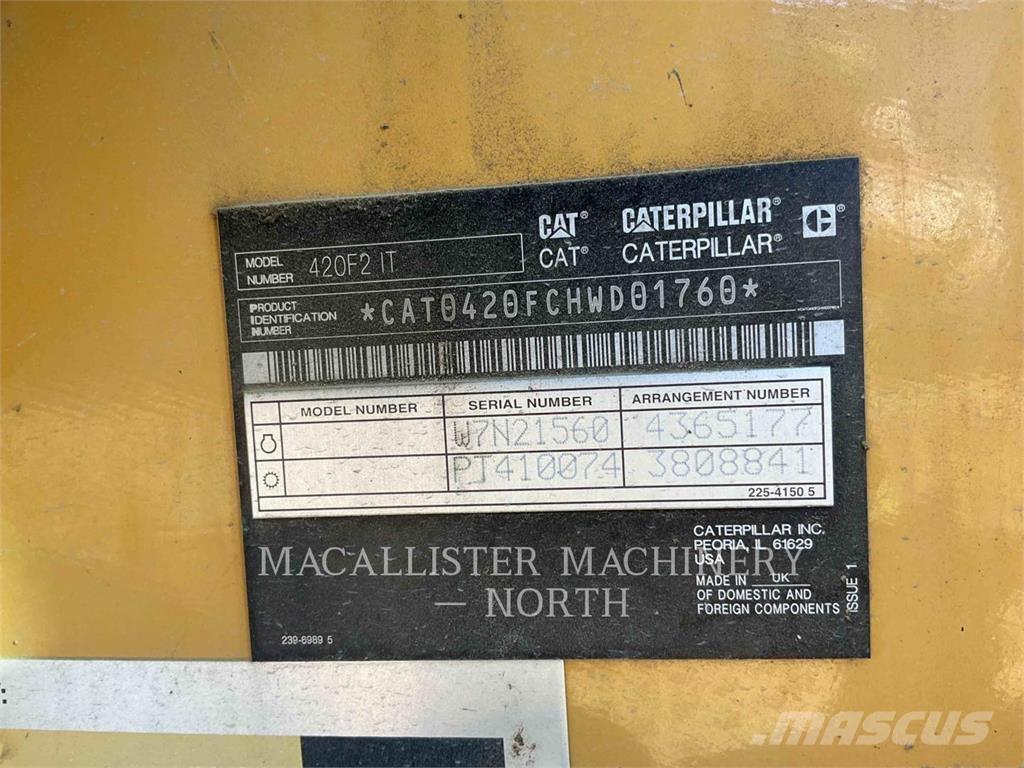CAT 420F2IT APRQ Tractopelle