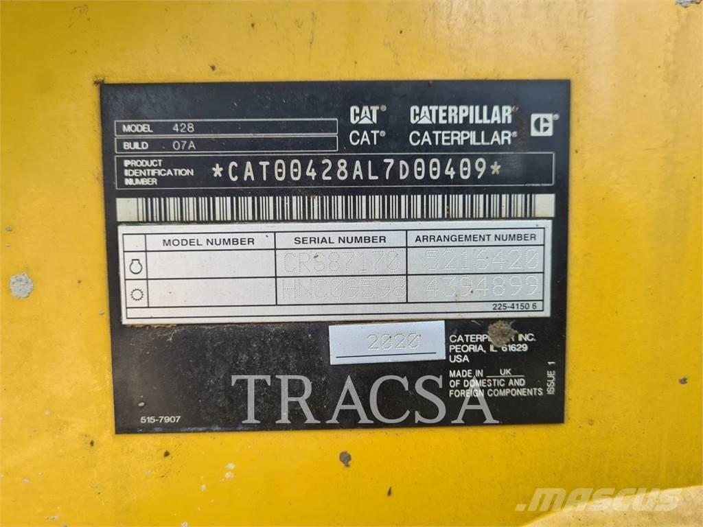 CAT 428 Tractopelle