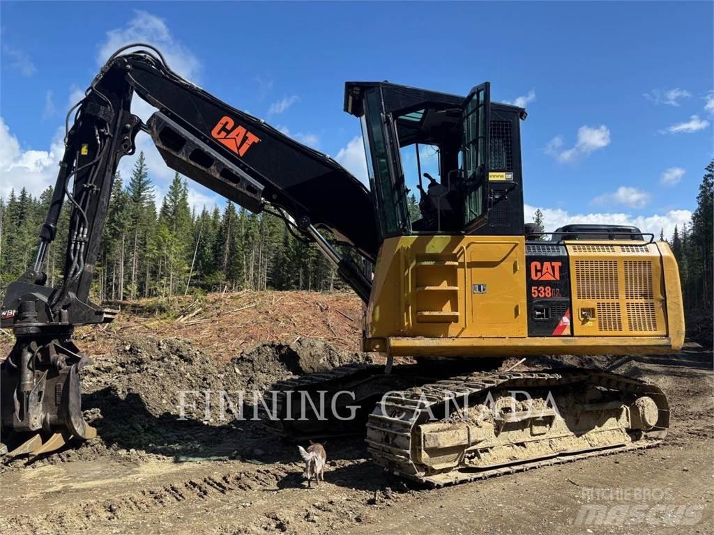 CAT 538 FM Abatteuse porteur