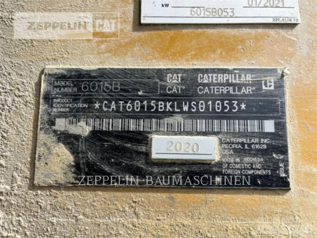 CAT 6015B Pelle sur chenilles