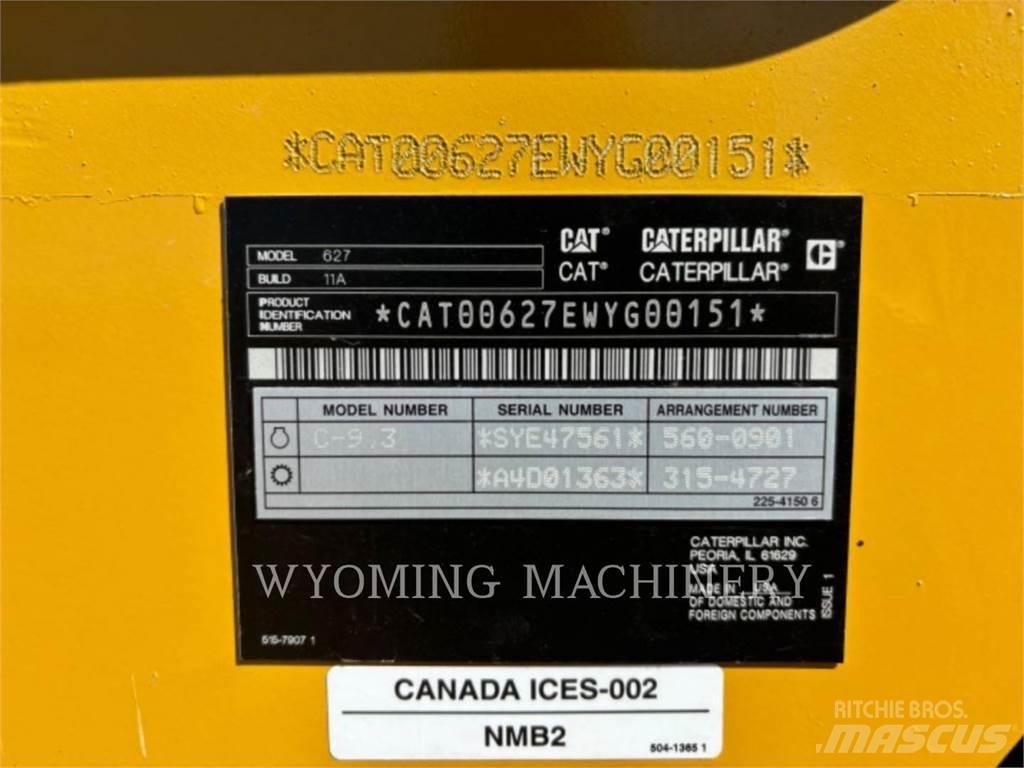 CAT 627 Scraper