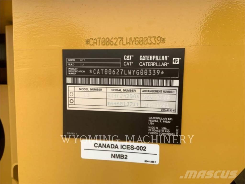CAT 627 Scraper