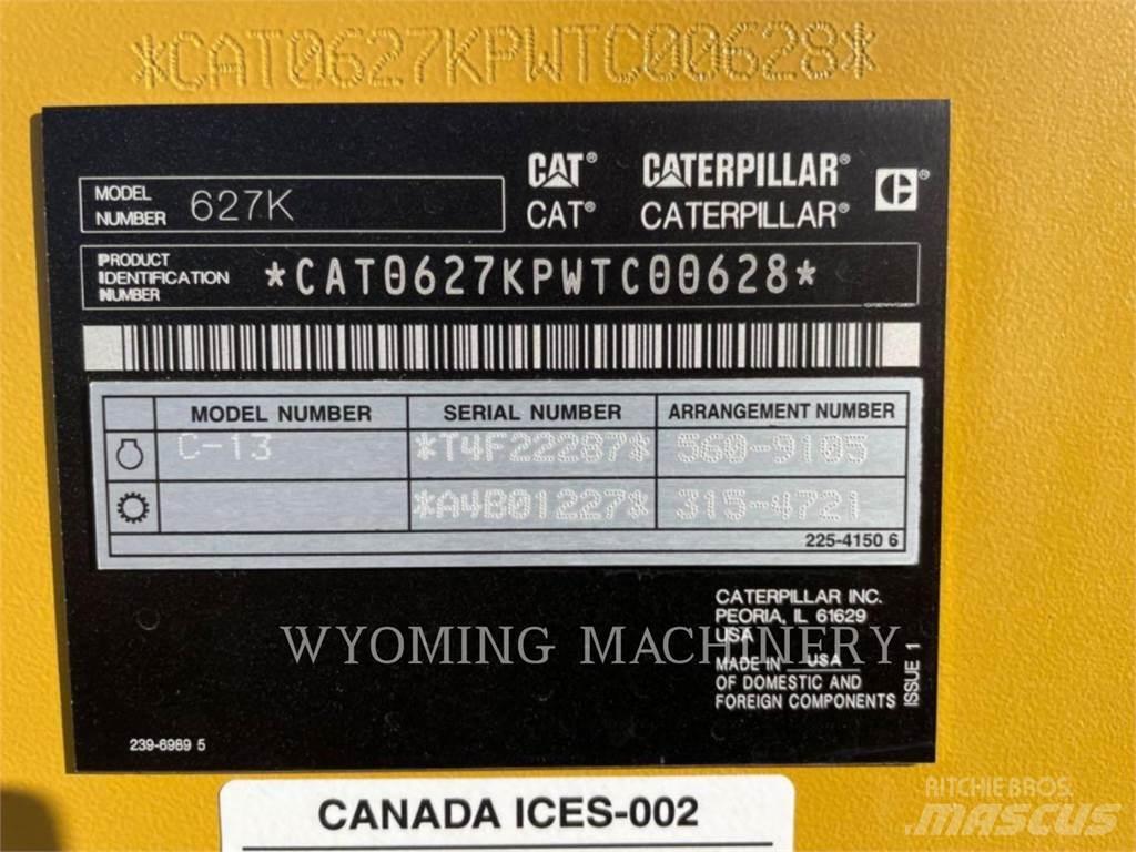CAT 627K Scraper