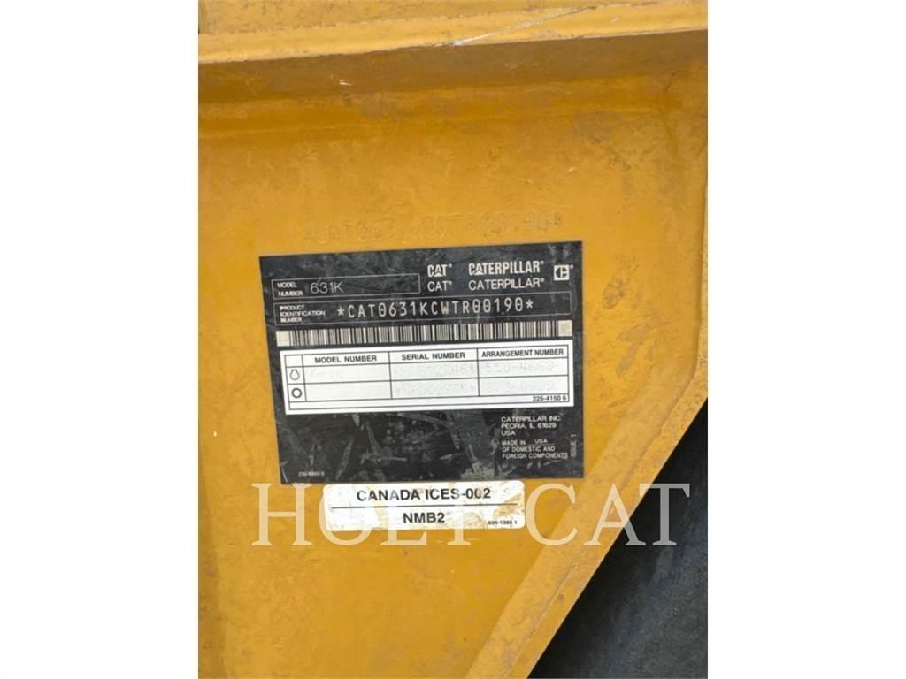 CAT 631K Scraper