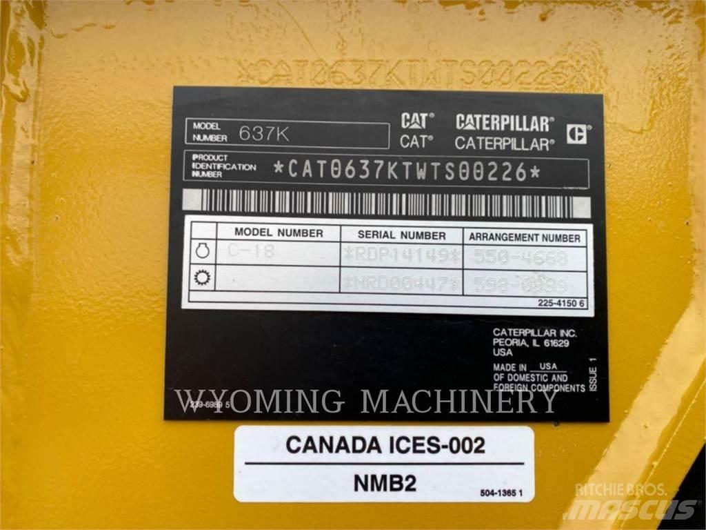 CAT 637K Scraper