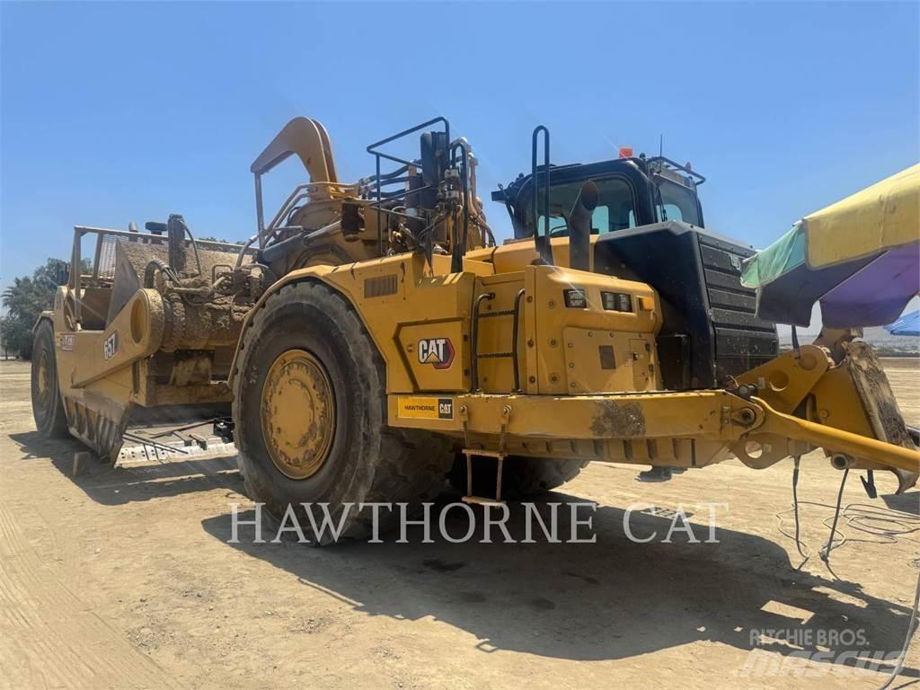 CAT 657 Scraper