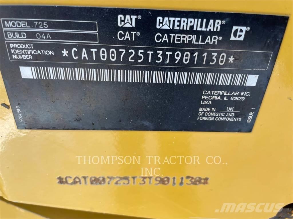 CAT 725 Tombereau articulé