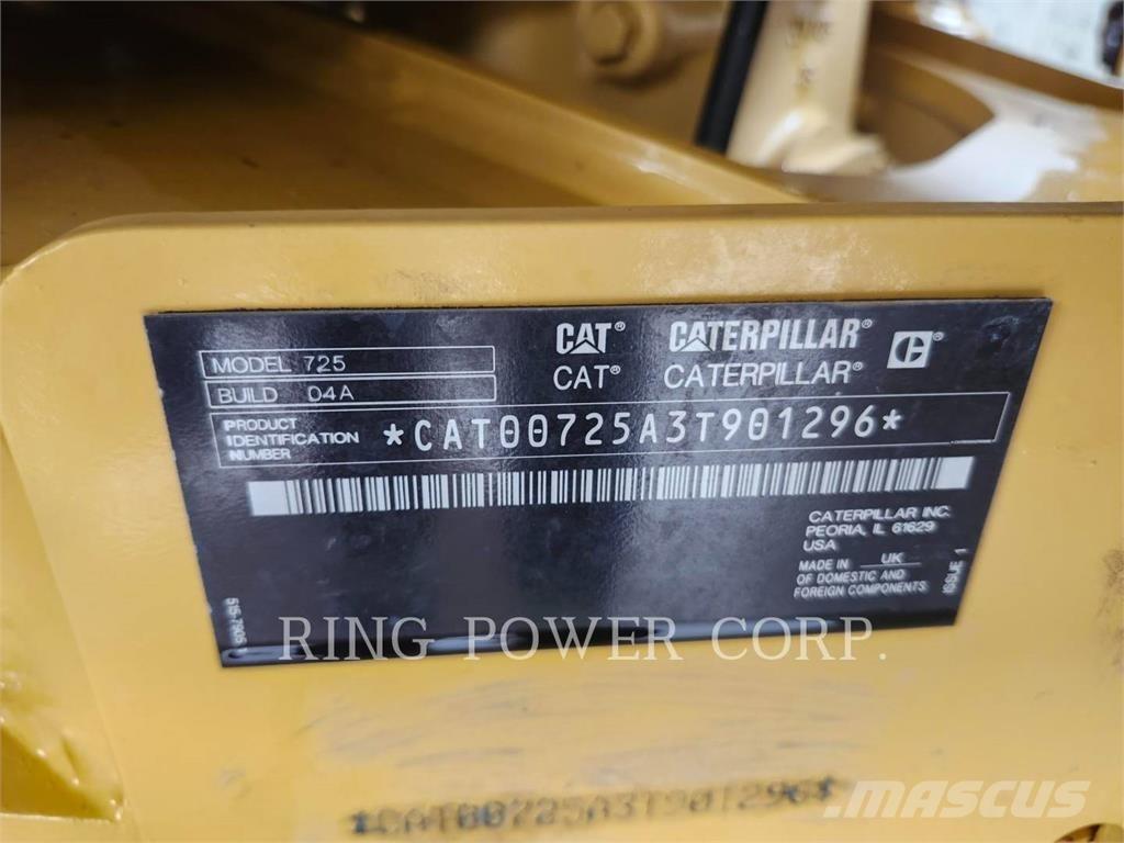 CAT 725TG Tombereau articulé
