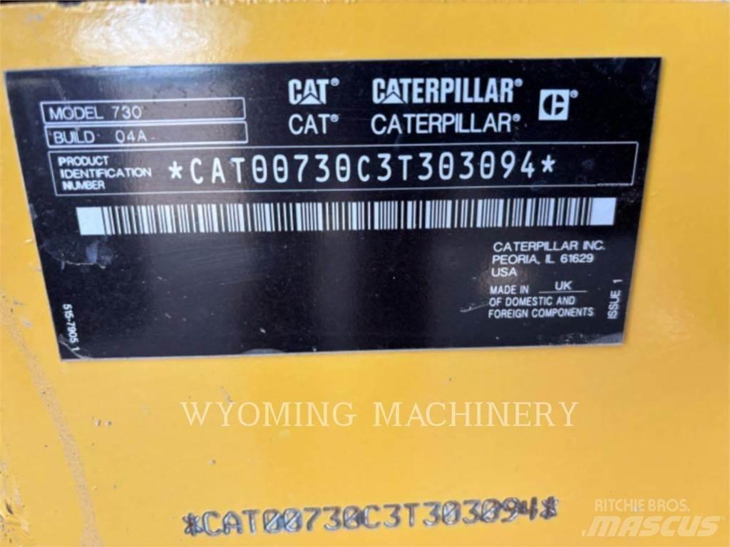 CAT 730 Tombereau articulé