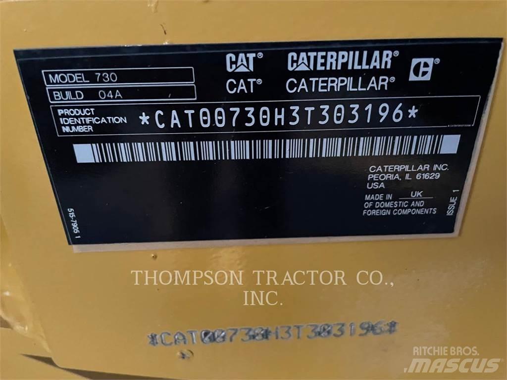 CAT 730 Tombereau articulé