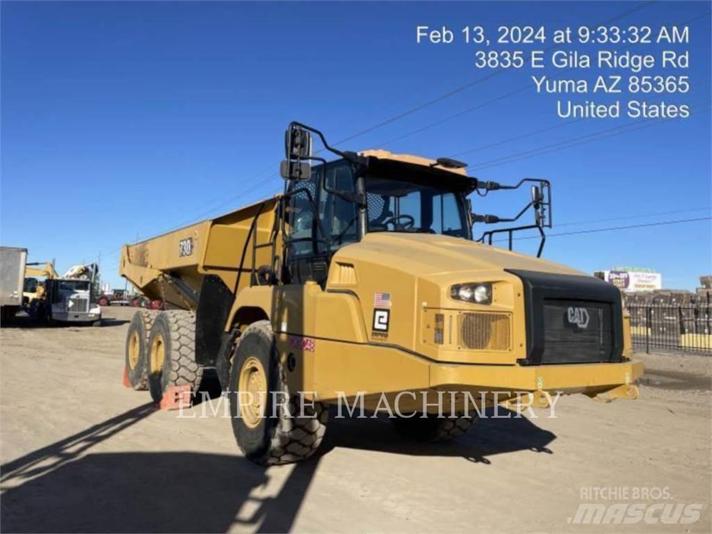 CAT 730-04 Tombereau articulé