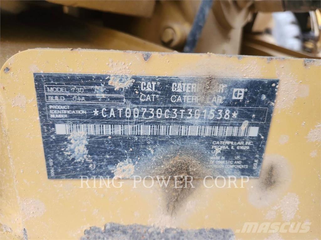 CAT 730TG Tombereau articulé