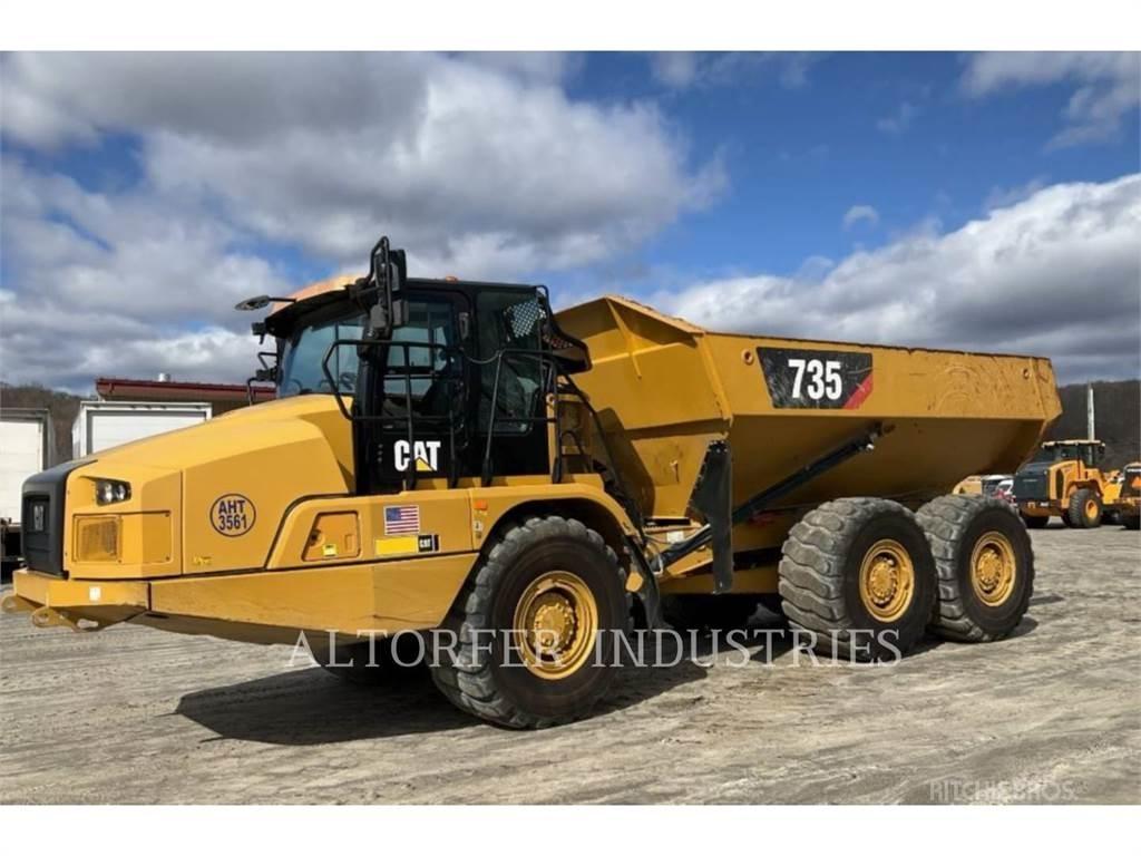 CAT 735 Tombereau articulé
