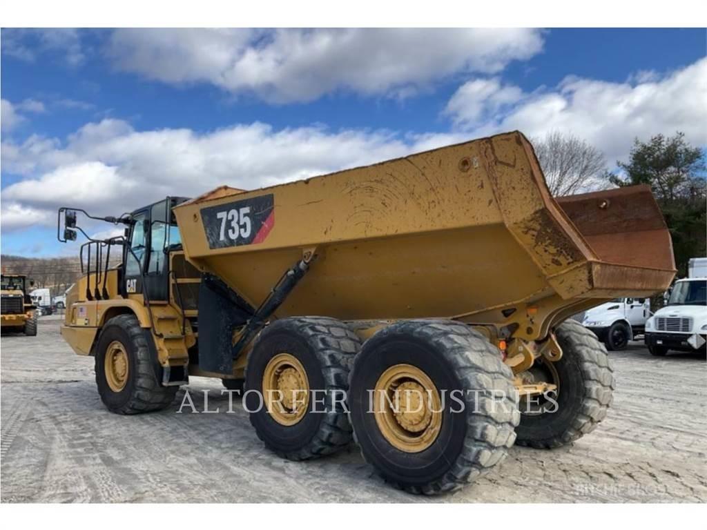 CAT 735 Tombereau articulé
