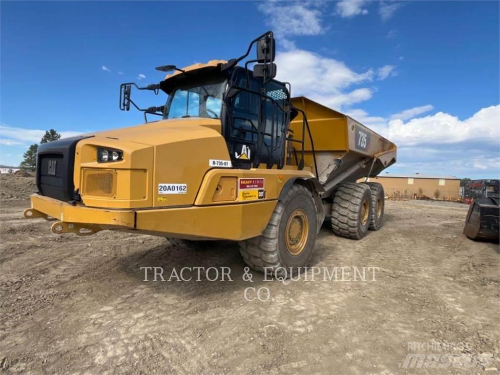 CAT 735 Tombereau articulé