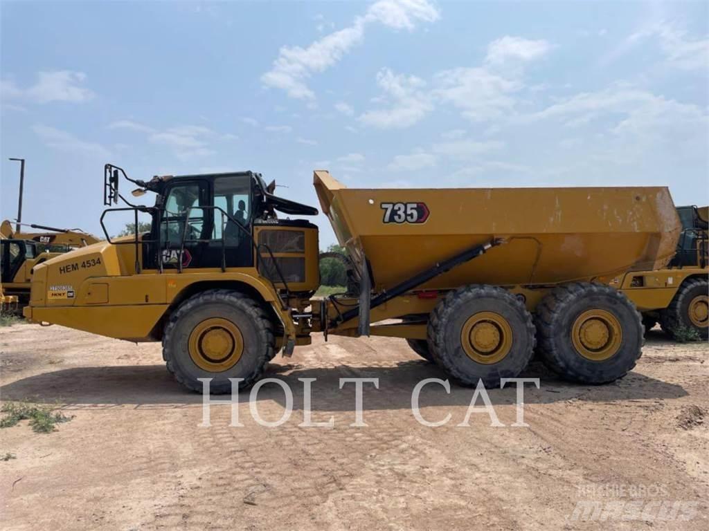 CAT 735 Tombereau articulé