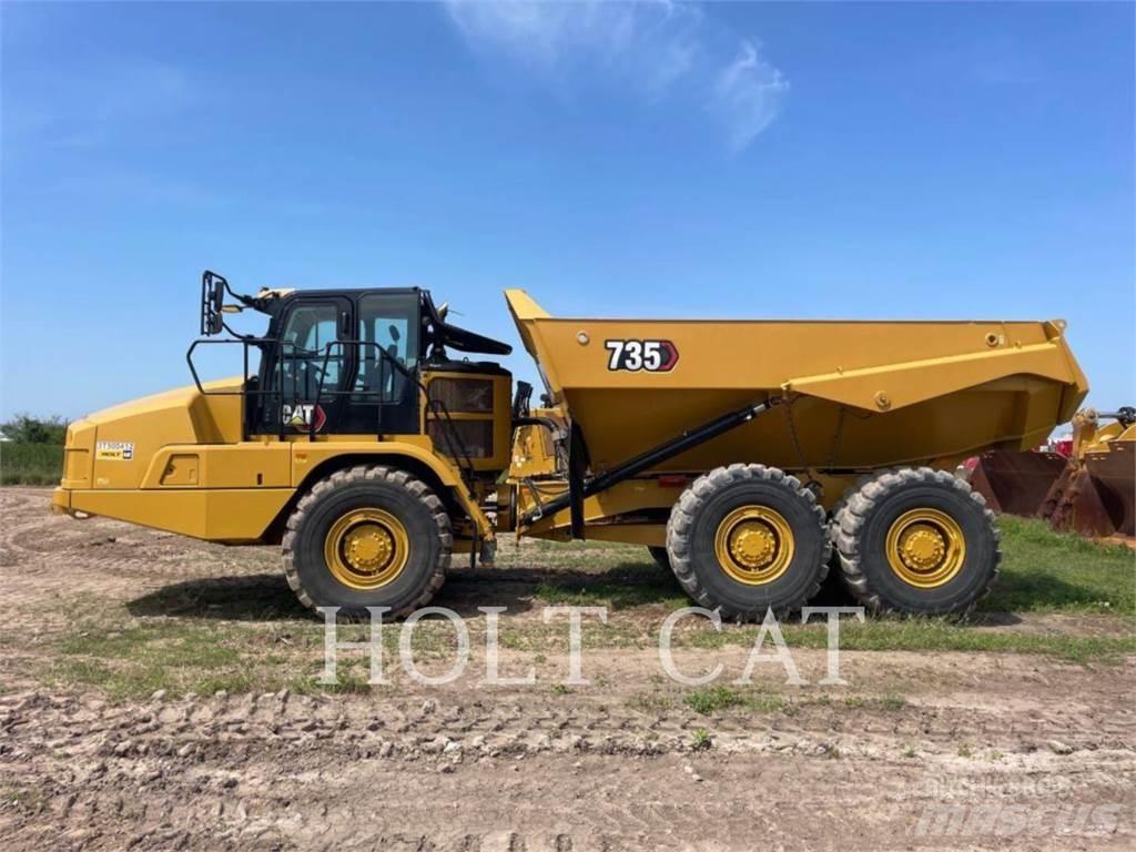 CAT 735 Tombereau articulé
