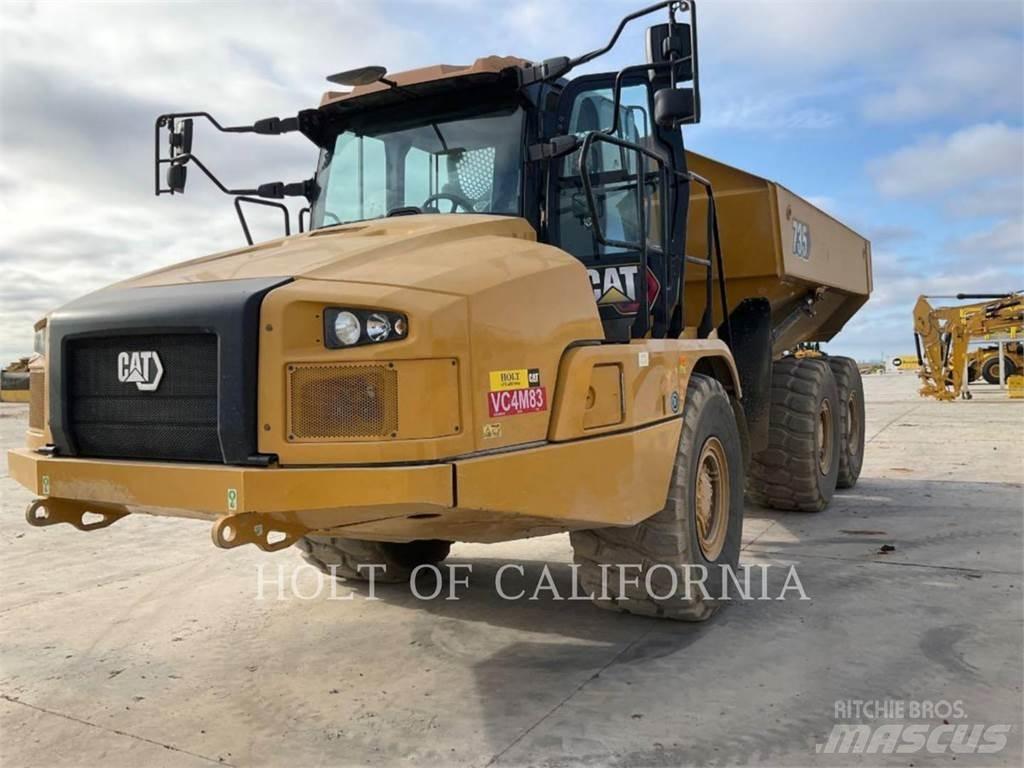CAT 735 Tombereau articulé