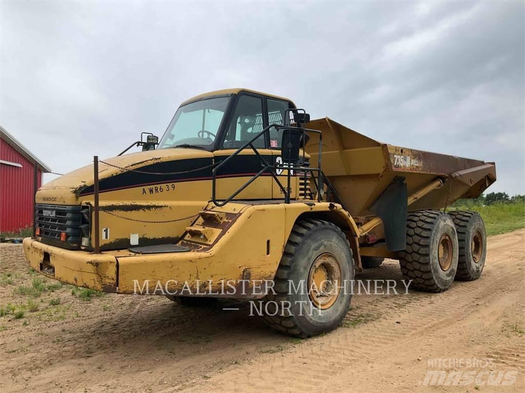 CAT 735 Tombereau articulé