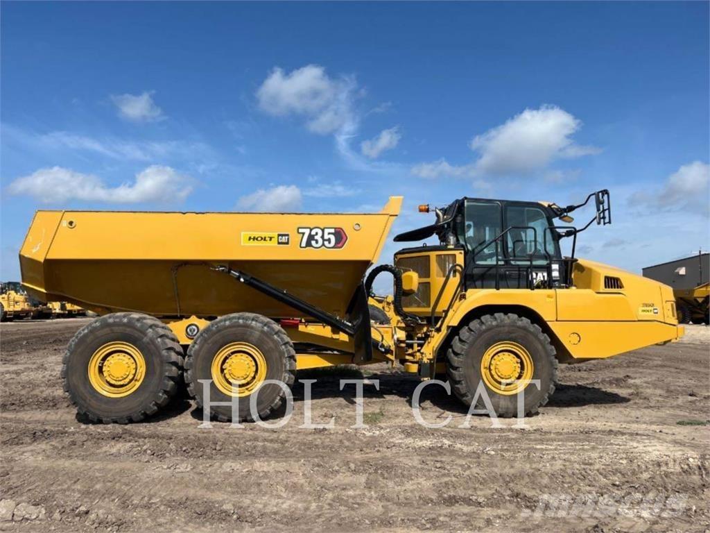 CAT 735 Tombereau articulé