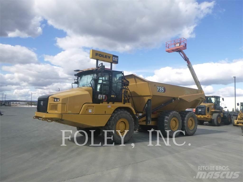 CAT 735-04 Tombereau articulé