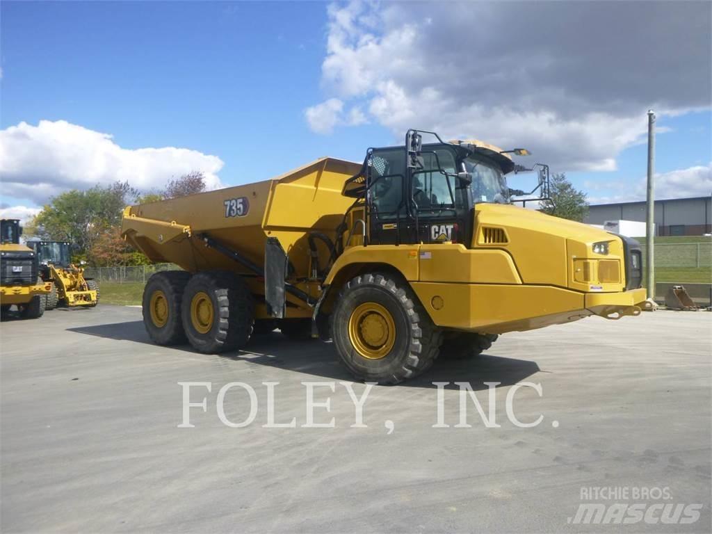 CAT 735-04 Tombereau articulé