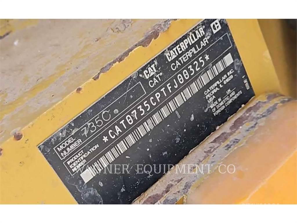 CAT 735C Tombereau articulé