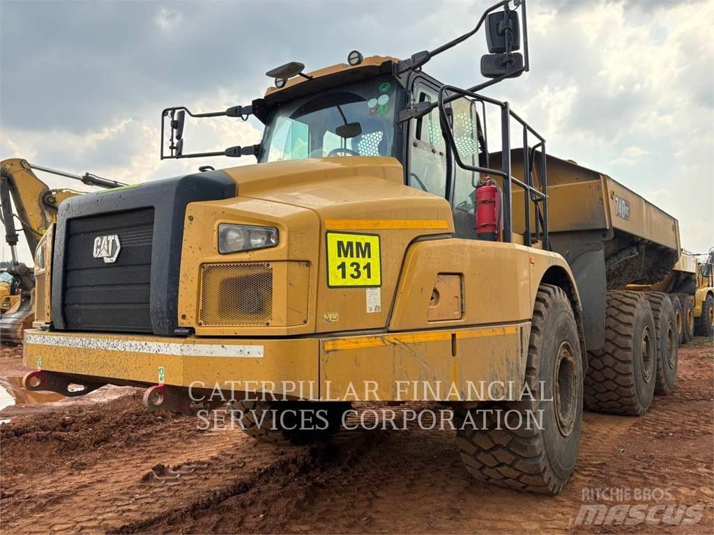 CAT 740-04GC Tombereau articulé