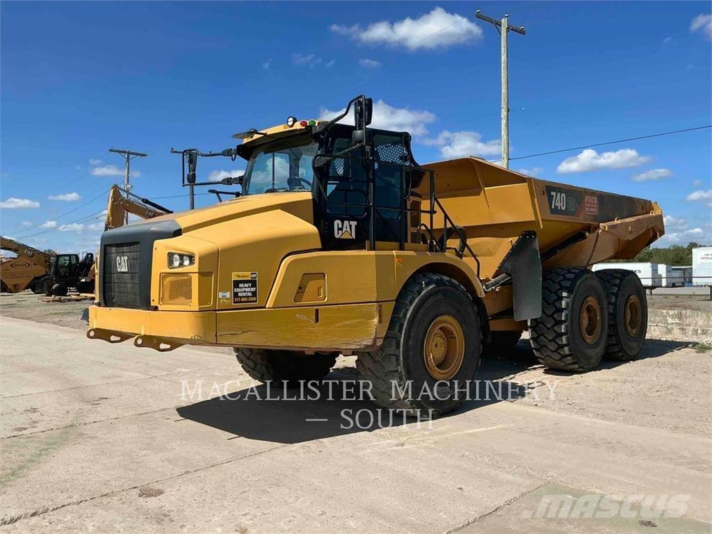 CAT 740 GC Tombereau articulé
