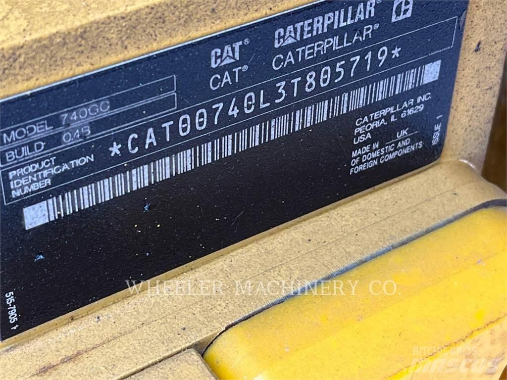 CAT 740 GC TG Tombereau articulé