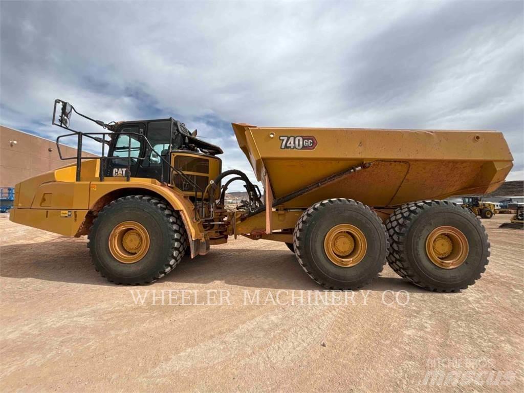 CAT 740 GC TG Tombereau articulé