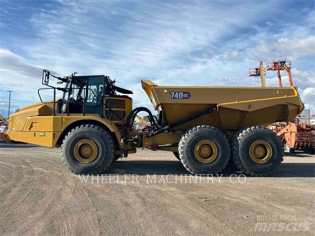 CAT 740 GC TG Tombereau articulé