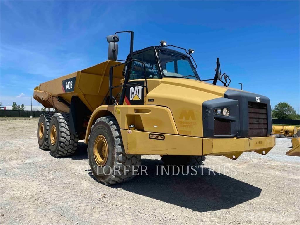 CAT 740B Tombereau articulé