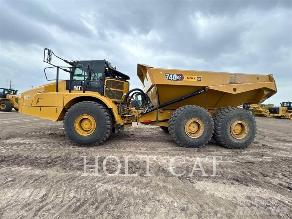 CAT 740GC Chargeuse sur pneus